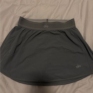 ALO Yoga Charcoal/grey athletic Skirt
